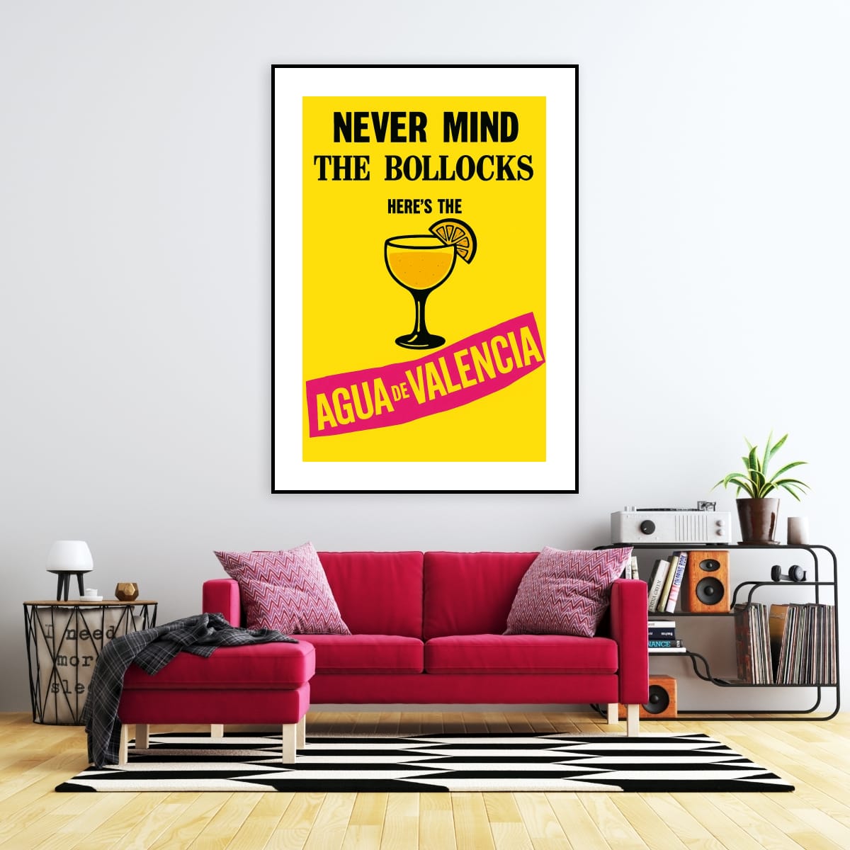 Punk! Agua de Valencia Original Canvas Print