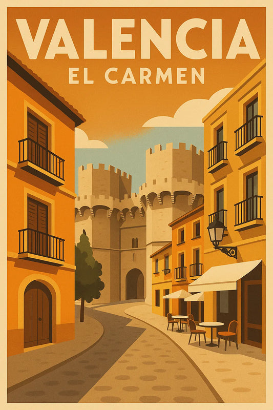 El Carmen: Original canvas print