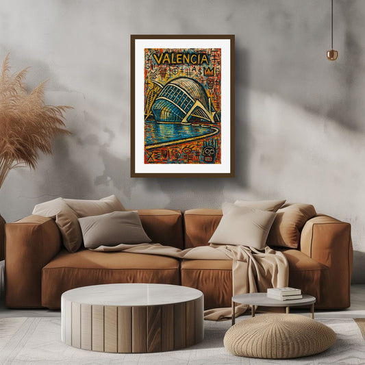 Basquiat inspired Original Canvas Print