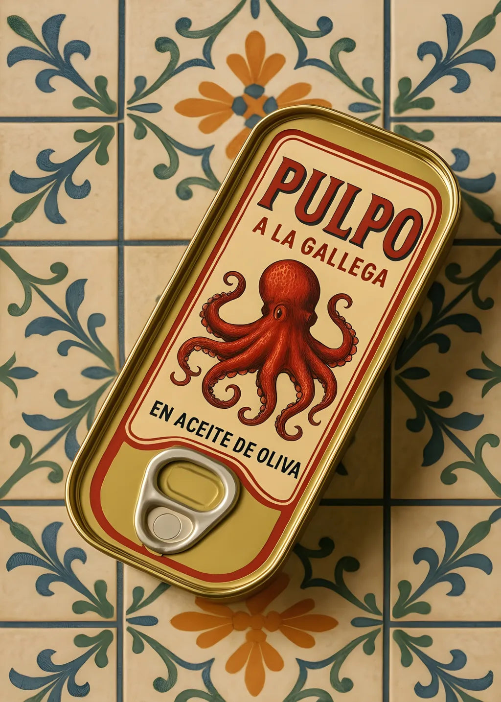 Pulpo! Original Canvas Print