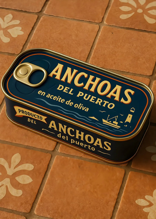 Canned Anchovies! Canvas Print