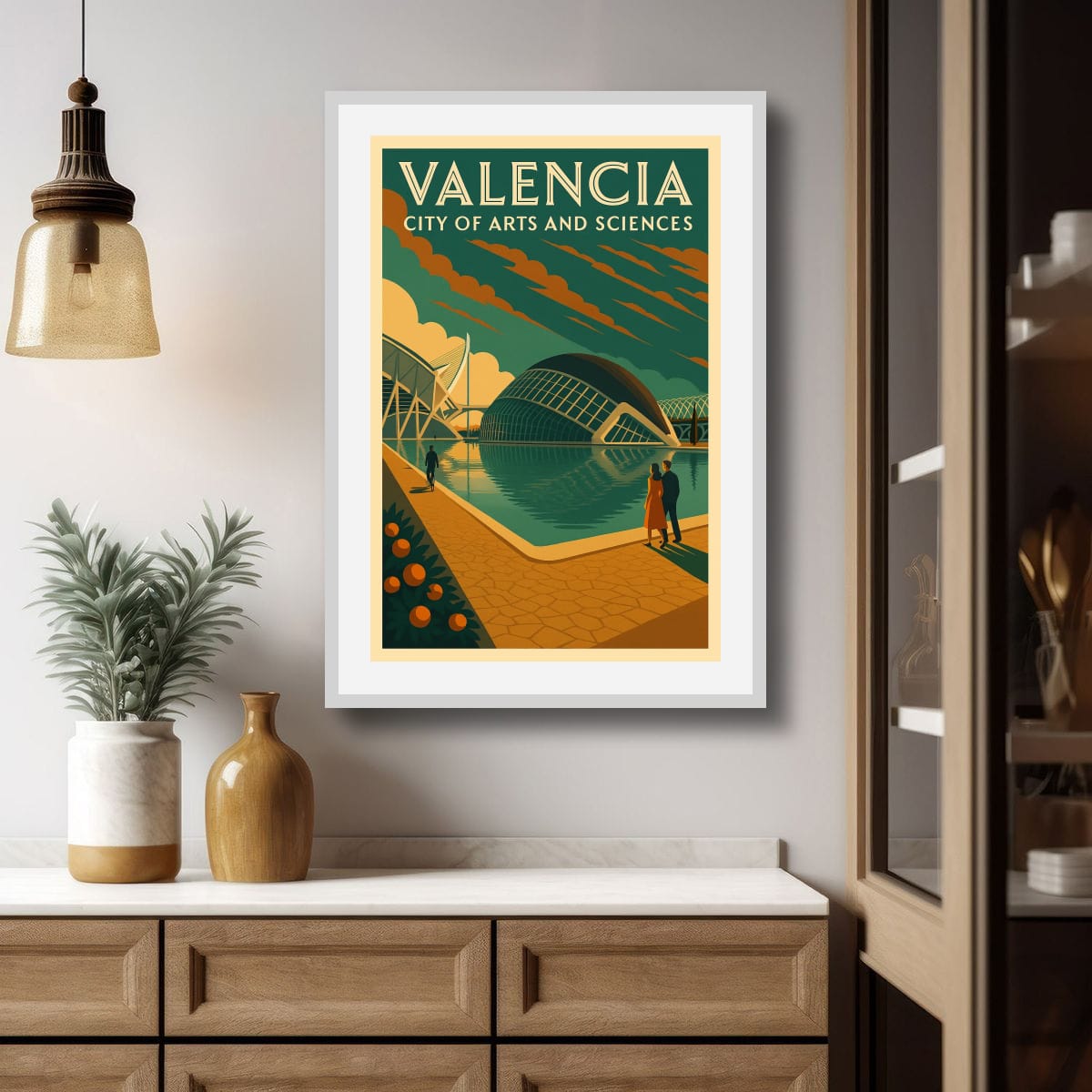 City of Arts and Sciences Canvas Print