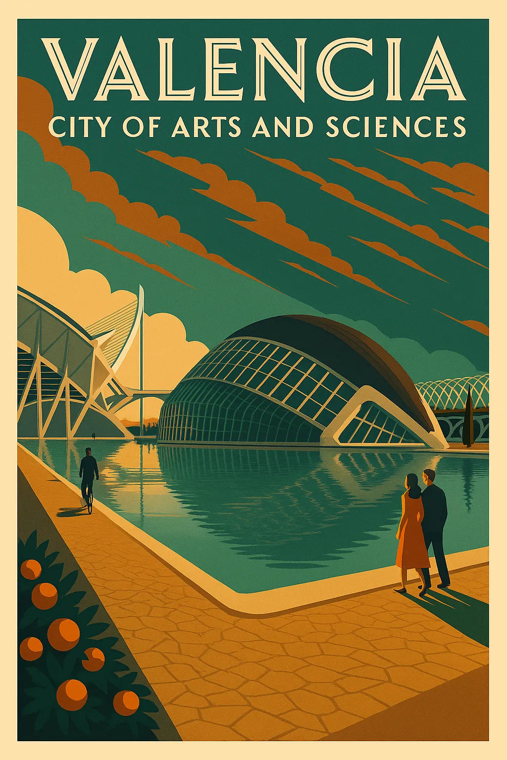 City of Arts and Sciences Canvas Print
