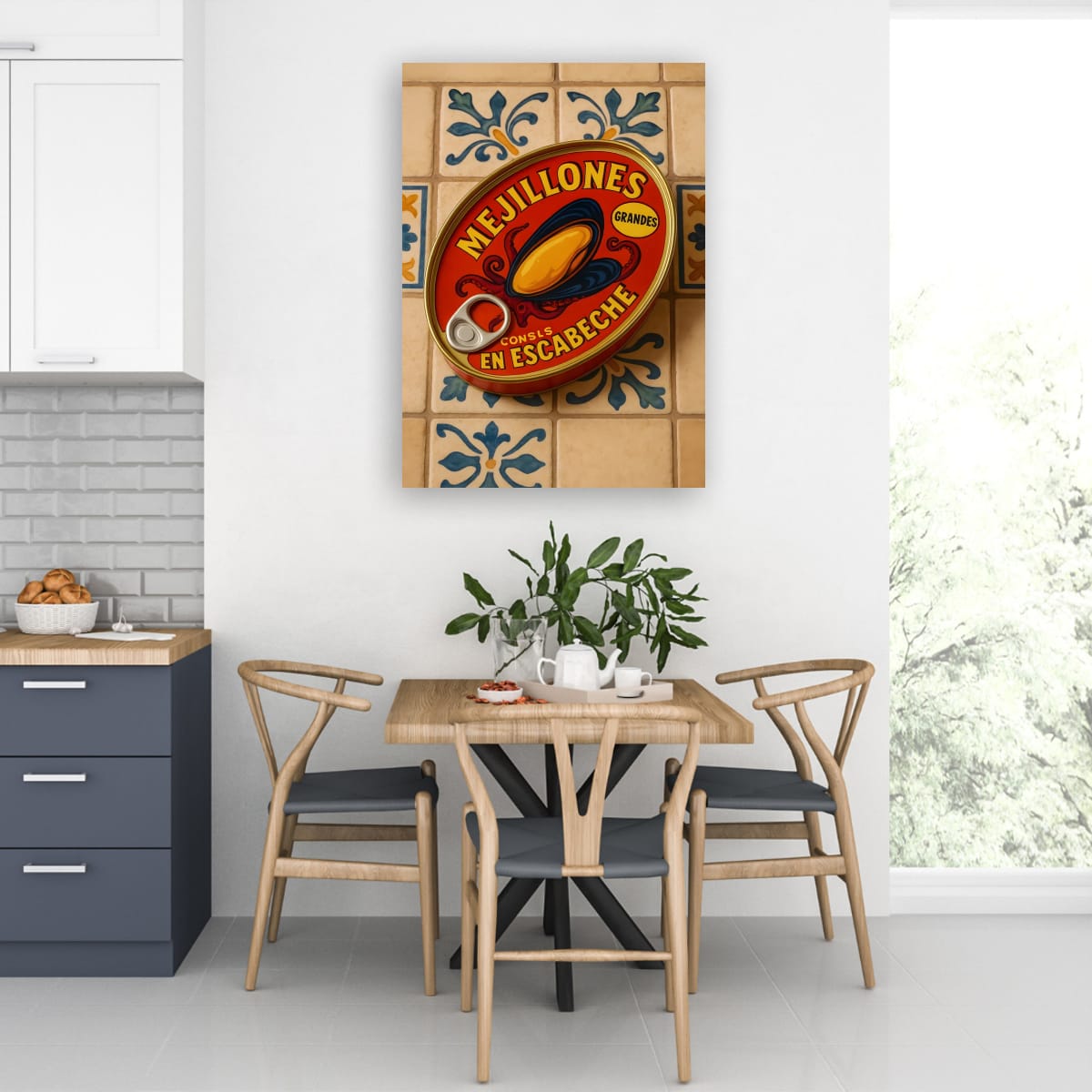 Mussels Canvas Print