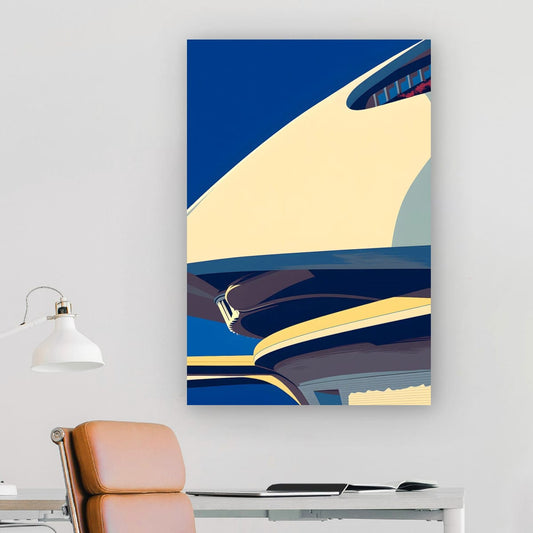 Arts and Sciences Retro Style Original Canvas Print