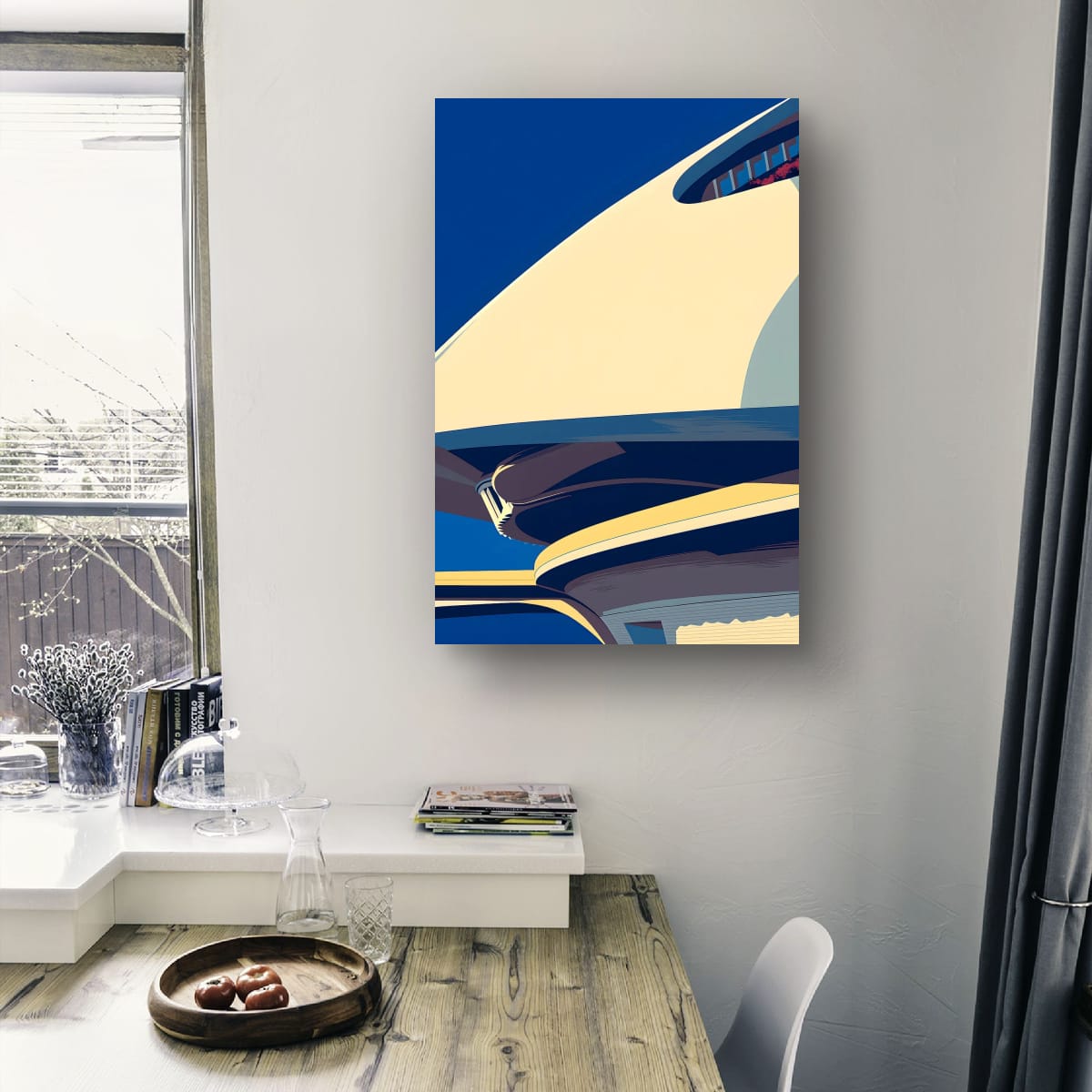 Arts and Sciences Retro Style Original Canvas Print