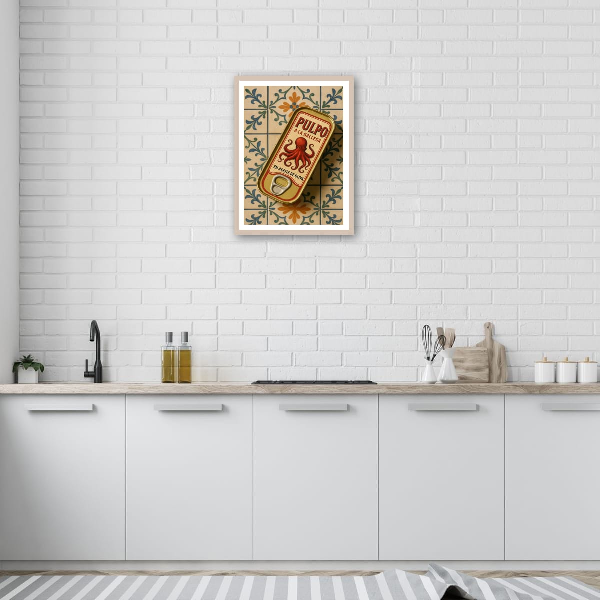 Pulpo! Original Canvas Print