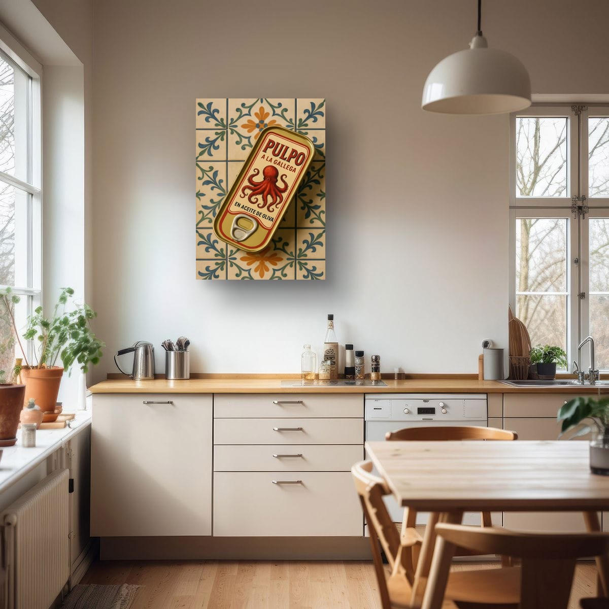 Pulpo! Original Canvas Print