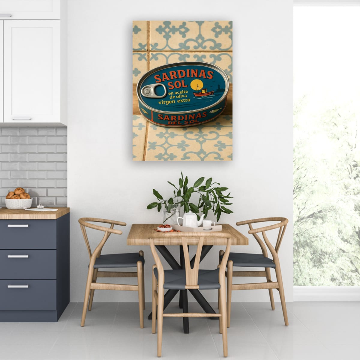 Sardines! Canvas Print