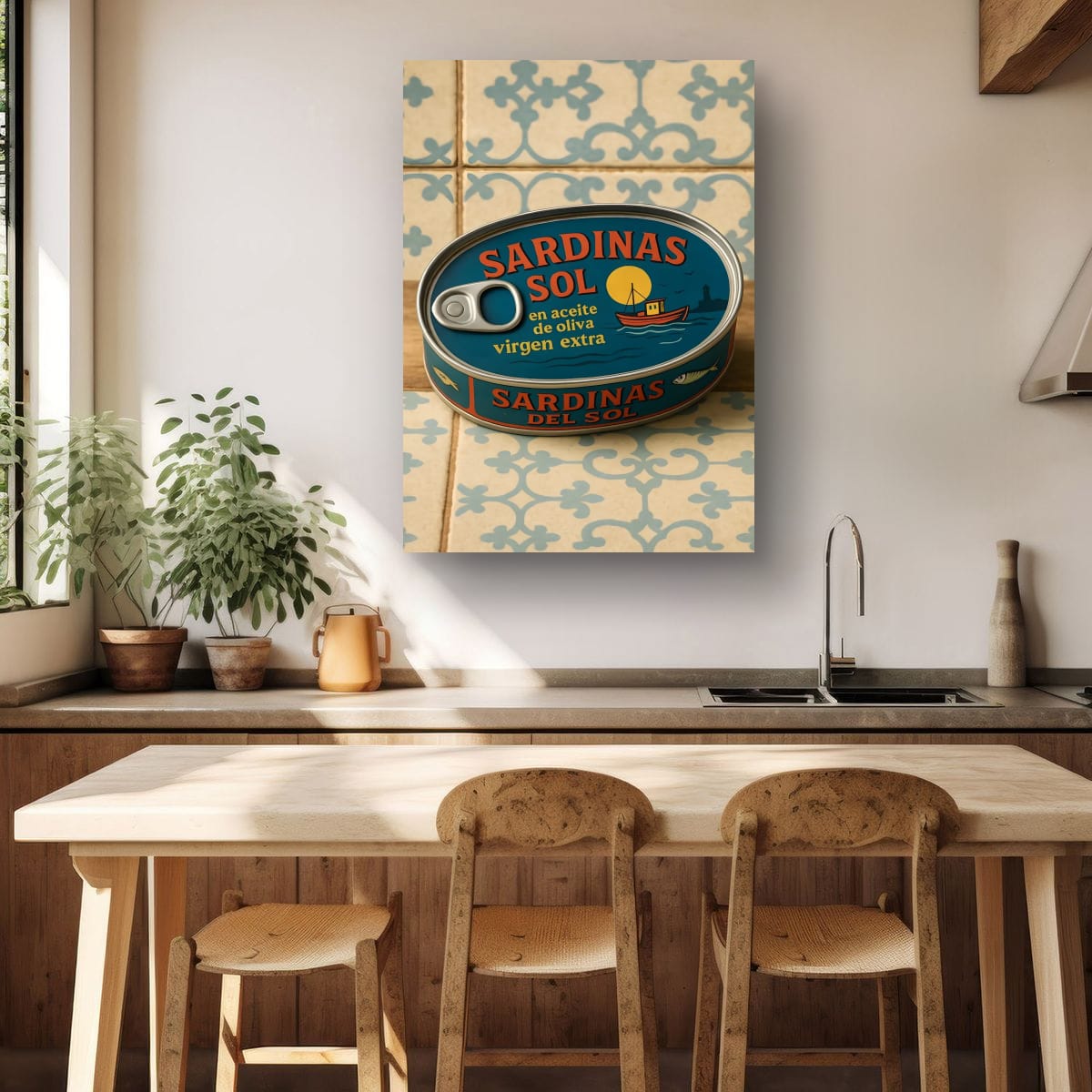 Sardines! Canvas Print