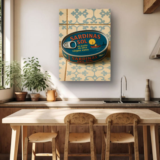 Sardines! Canvas Print
