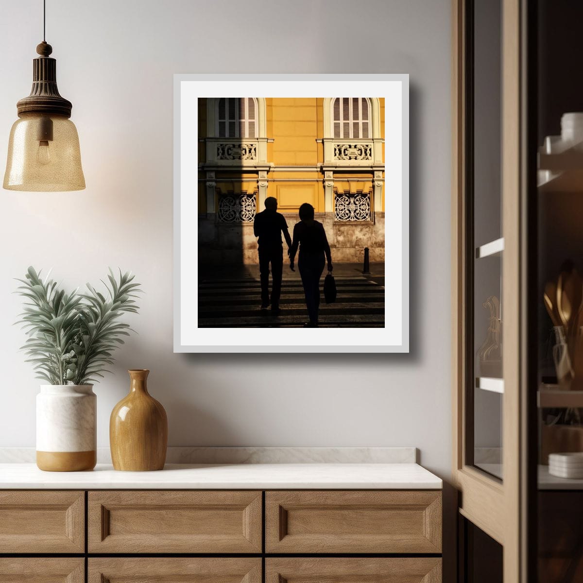 Hand in Hand, Original Photographic Canvas Print