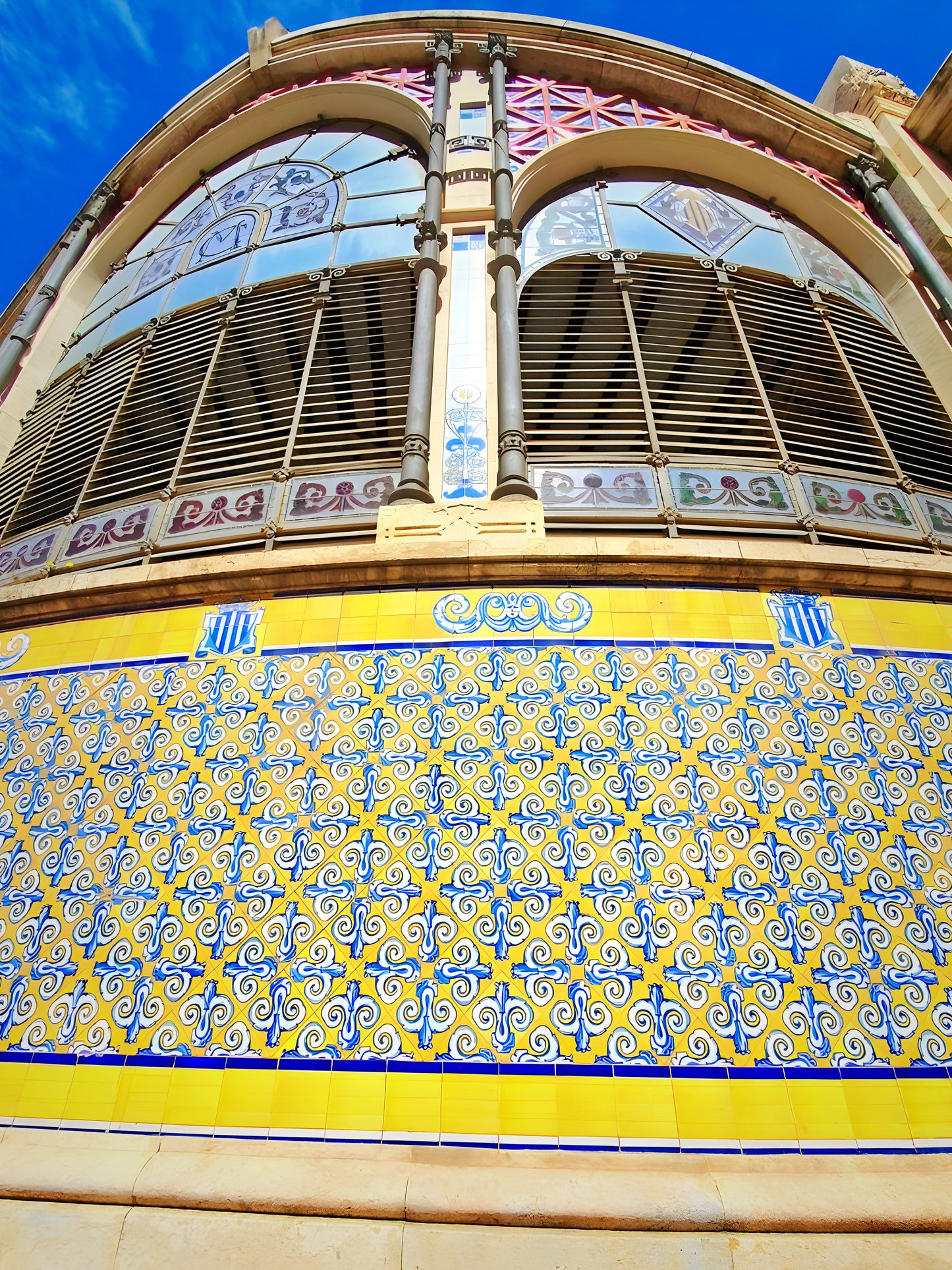 Tiles at Mercat Central Original Canvas Print