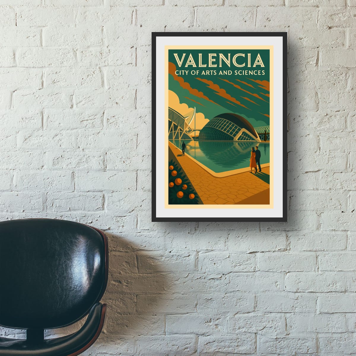City of Arts and Sciences Canvas Print