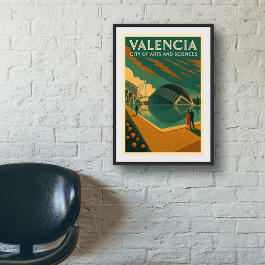 City of Arts and Sciences Canvas Print